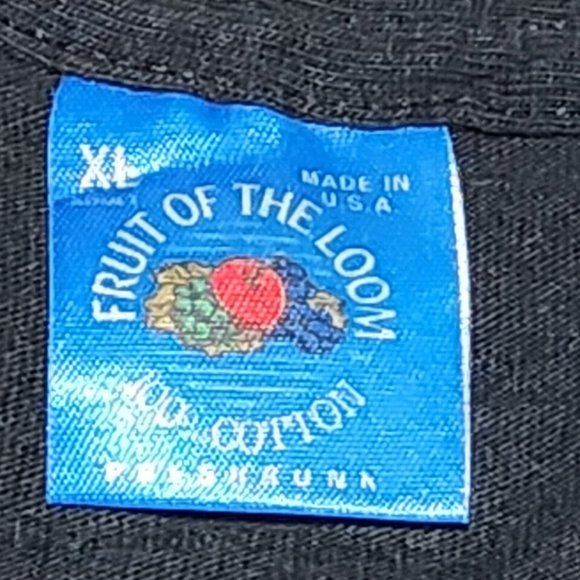 VTG Unbeatable Wheatables Country Tour '94 Black T-Shirt Made in USA Keebler XL - Picture 3 of 8